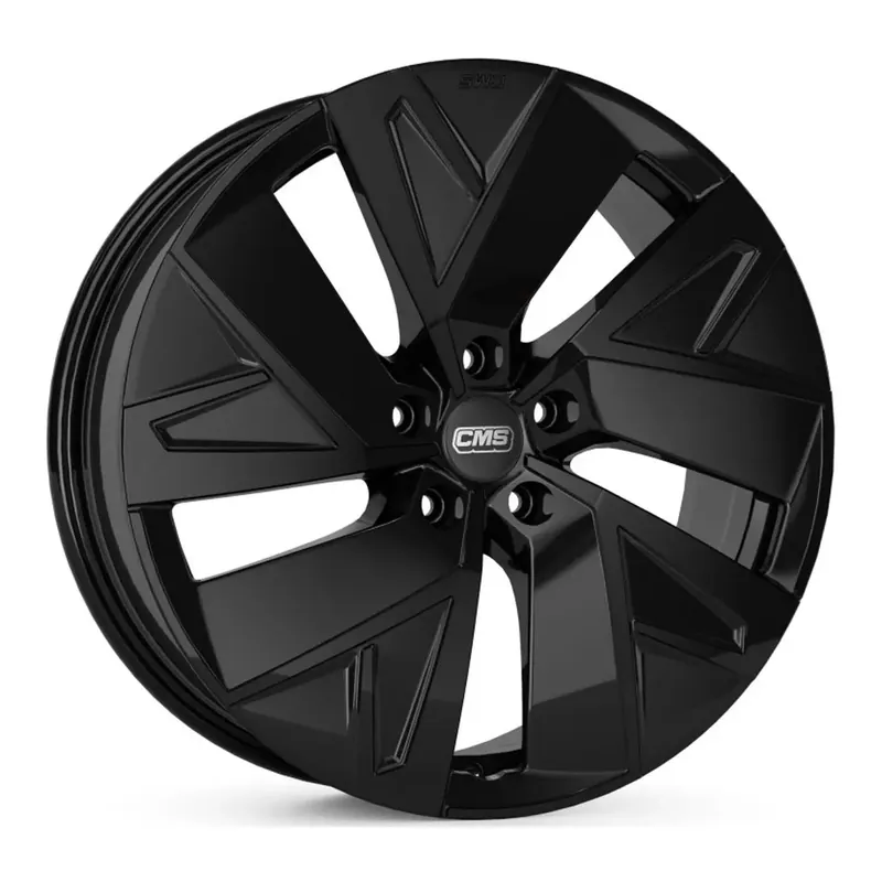 Versand Am Gleichen Tag CMS C32-AERO complete black gloss 7.5Jx18 5x108 ET46