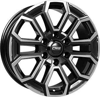 CMS C35-DB PICK UP diamond black 8.0Jx18 6x139.7 ET45 Super-Preis