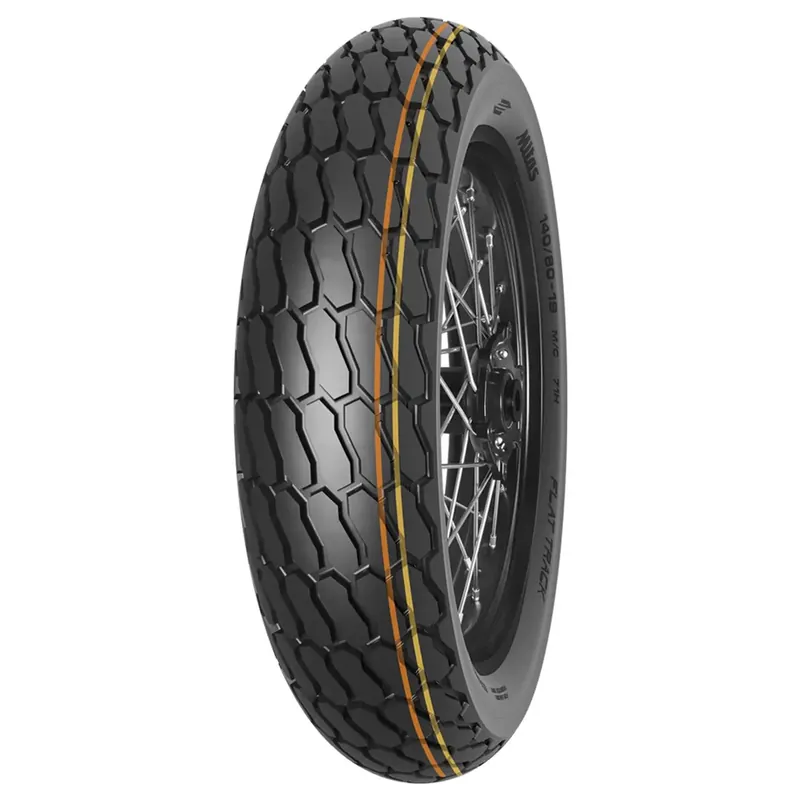 MITAS 140/80 - 19 M/C TT FLAT TRACK SOFT (ORANGE-YELLOW) NHS (27.5x7.5-19) (IND) Finale Aktion