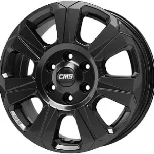 Wochenendangebot CMS C31-CBG HEAVY DUTY complete black gloss 6.5Jx16 6x130 ET62