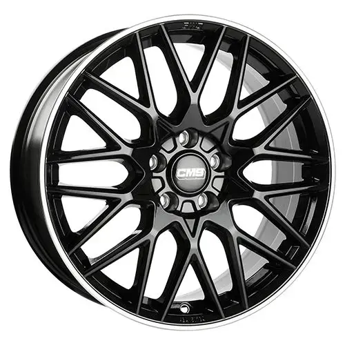 CMS C25-DRB diamond rim black 7.0Jx17 5x108 ET48 Günstig