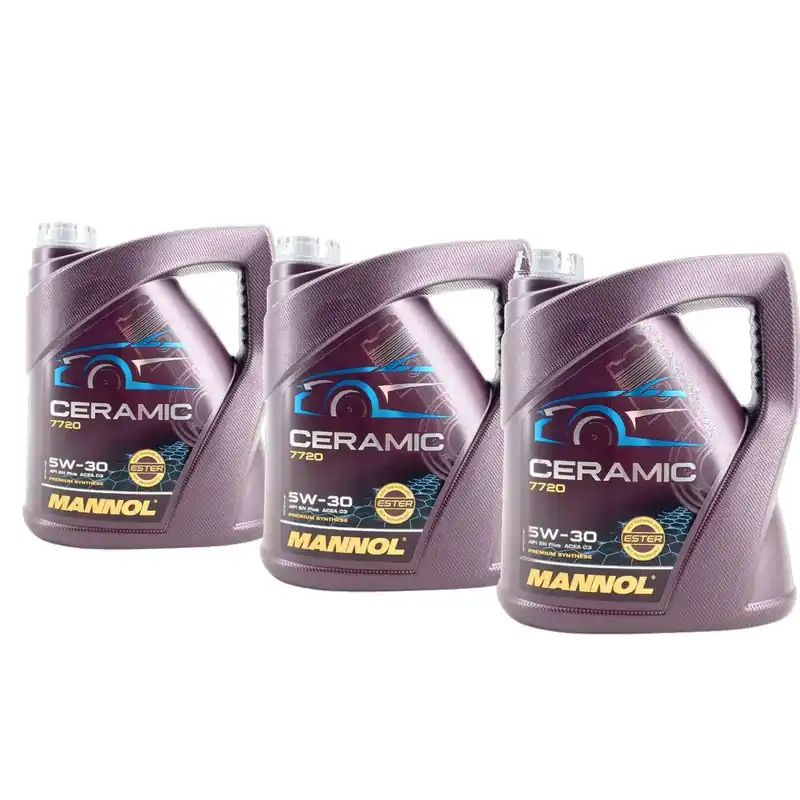 Knallerangebot Mannol Ceramic 5W-30 3x4 Liter