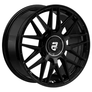 Wochenendangebot 2DRV WH43 schwarz glänzend lackiert 9x20 ET48 5x112 CB66.6