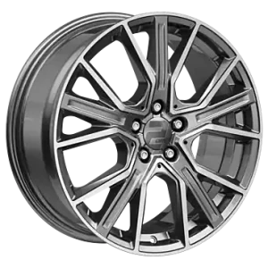 Zertifiziert 2DRV WH34 daytona grau hochglanzpoliert 8x19 ET50 5x114,3 CB72.6