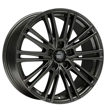 2DRV WH18 dark gunmetal lackiert 8x18 ET45 5x112 CB66.6 Versand Am Gleichen Tag