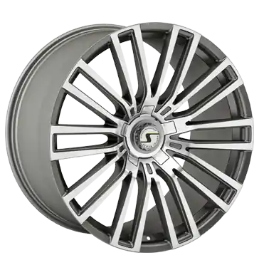 Sonderangebot Schmidt Revolution Eckstein gun metal/poliert 10.5x23 ET20 5x112 CB66.5