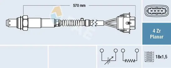 FAE Lambdasonde (77154) KFZ-6992341 Saisonangebot